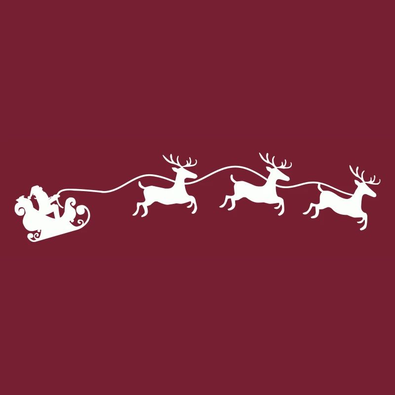 weihnachtsmann schlitten