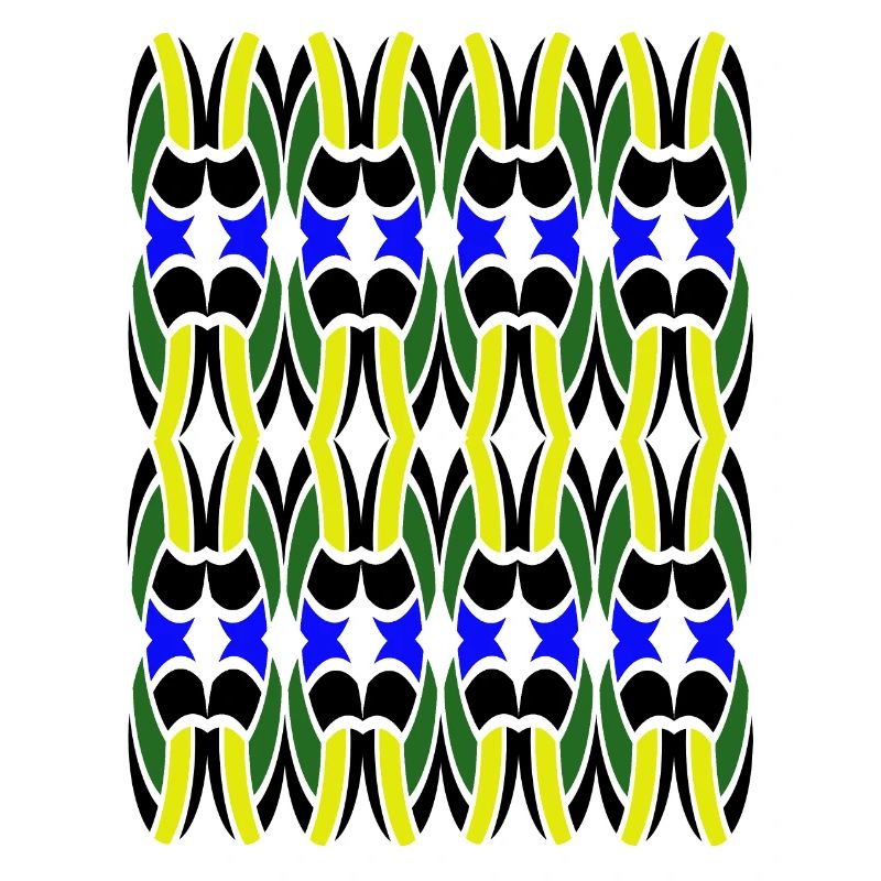 Einzigartiges Multicolor-Design
