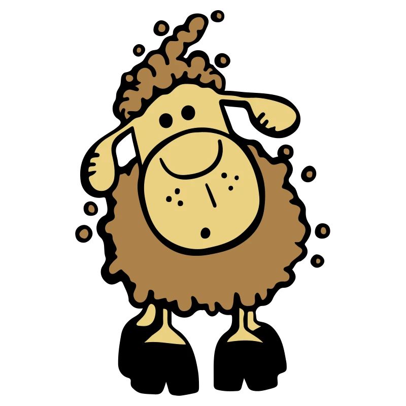 Flauschiges Schaf I Schäfchen I Kinder Geschenk