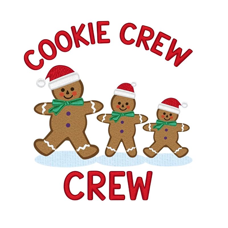 Weihnachtsplätzchen-Crew