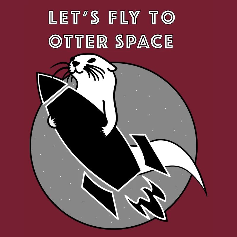 Volons DE L'ESPACE OTTER - NOIR ROCKET