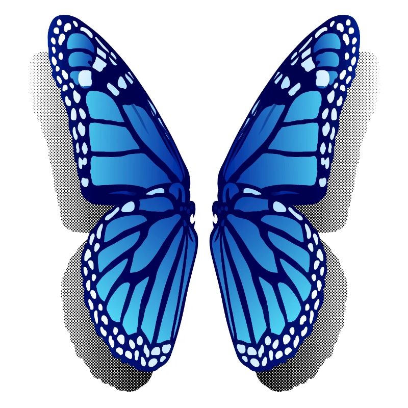 Ailes de papillon monarque