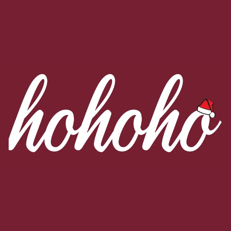 hohoho avec bonnet de Noel