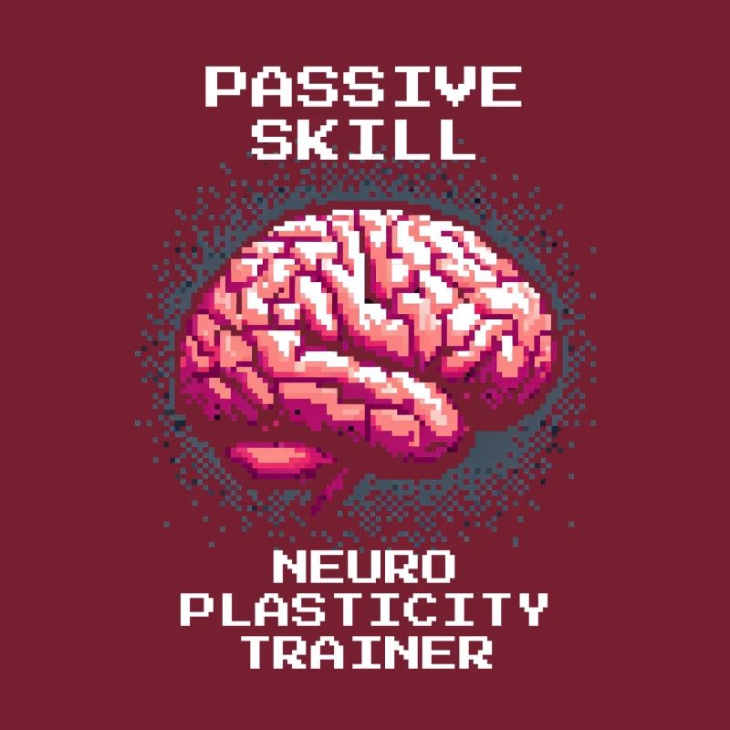 Occupational Therapy Neuroplasticity Trainer Retro Pixel