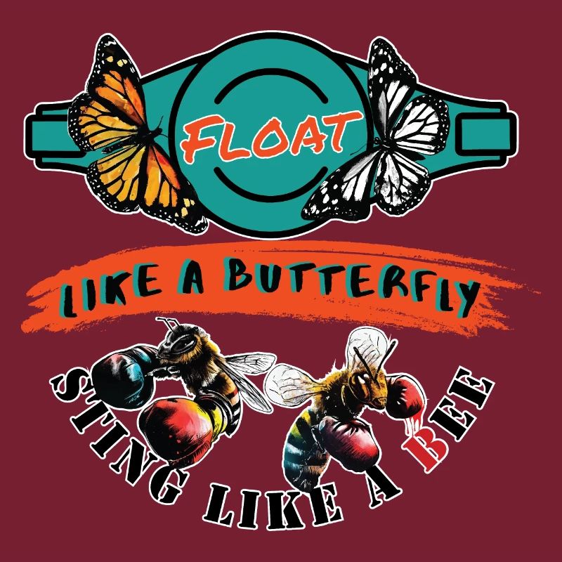 Float like a butterfly, sting like a bee