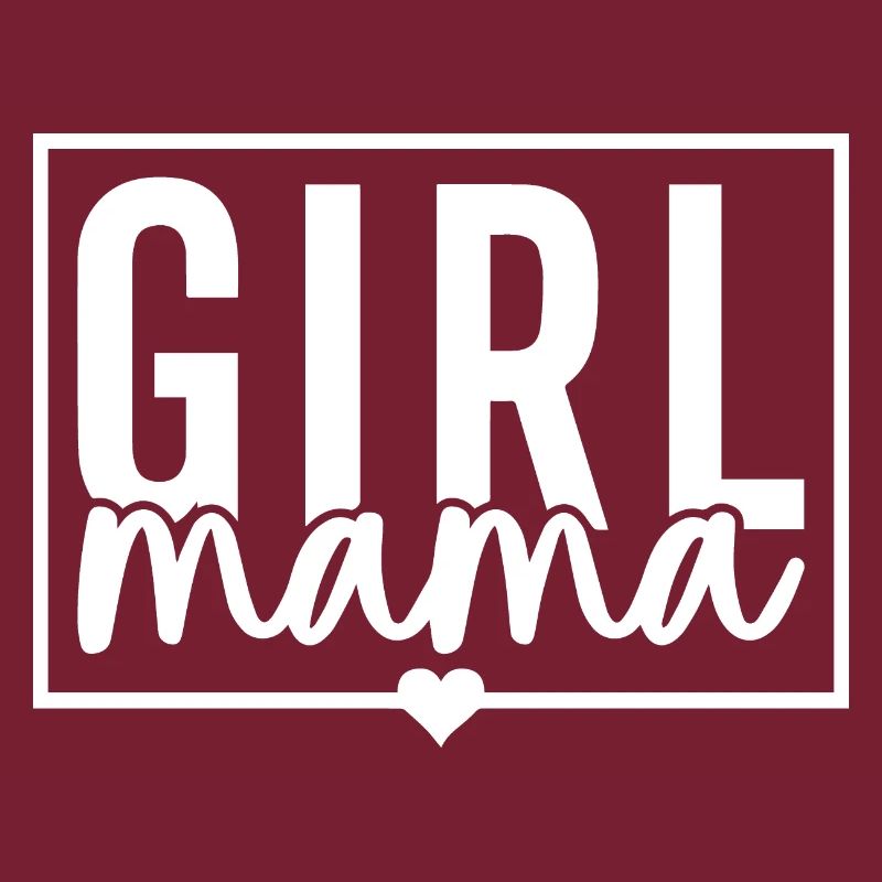Mädchen Mama