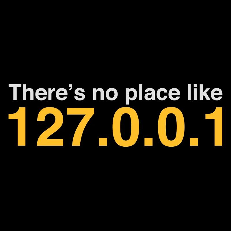 NERD HUMOUR: Il n'y a pas de place comme Localhost