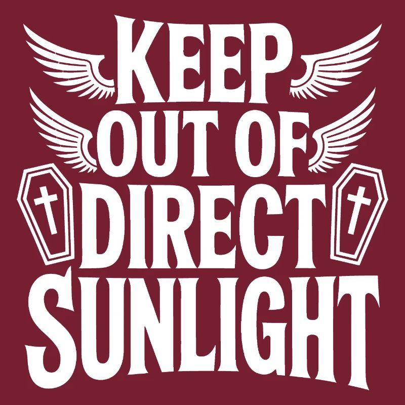 Tenir à l’abri de la lumière directe du soleil ! Vampire Goth Emo