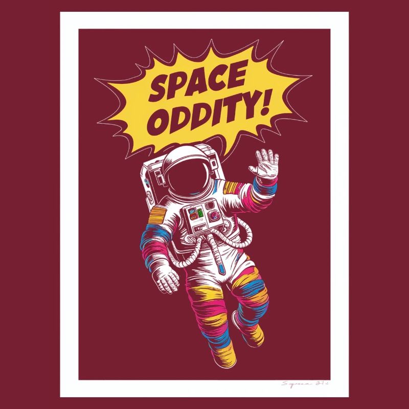 Space Oddity Weltraum Abenteuer