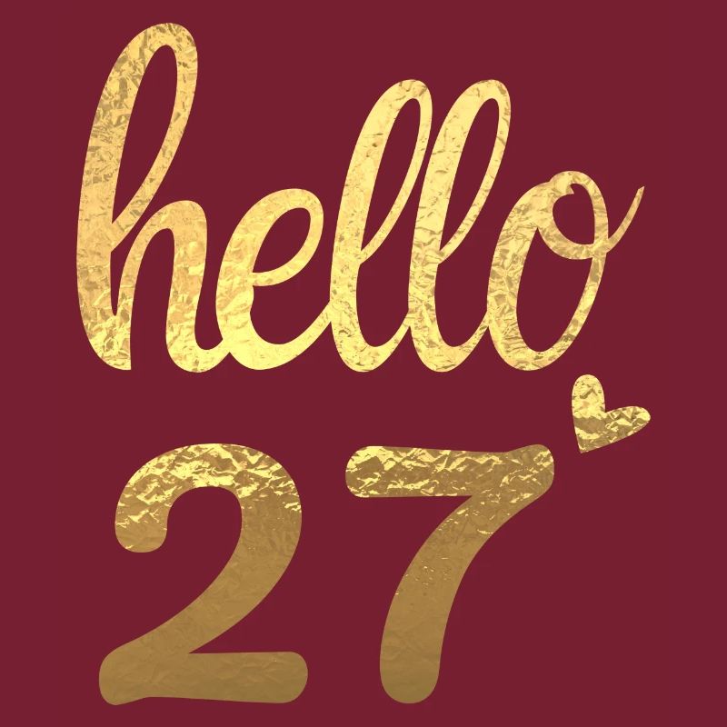 Hello 27 doré