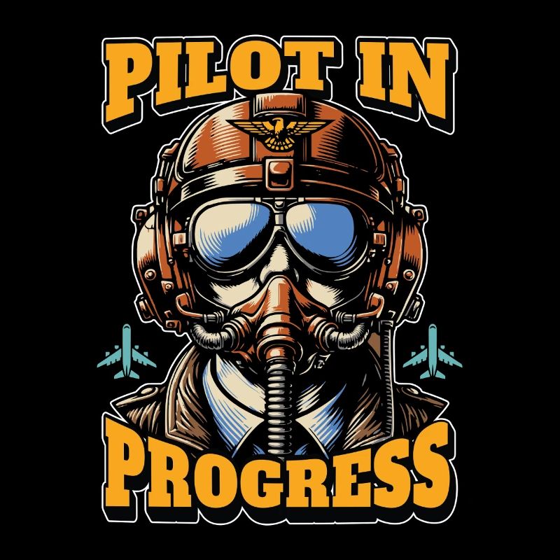 Flight Instructor Pilot In Progress Flight Trainer