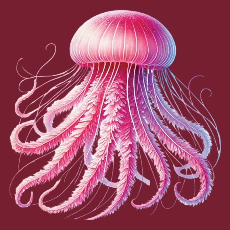 Méduse Créatures de la mer Carnaval Tentacules Méduse de feu