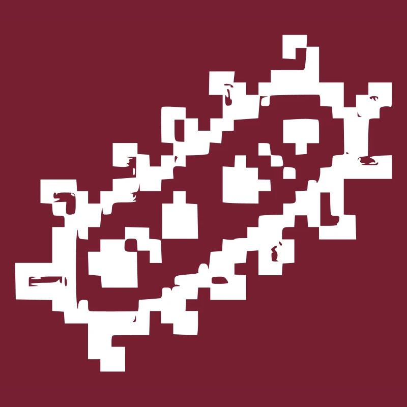 Bakterie Stäbchen Pixel Keim