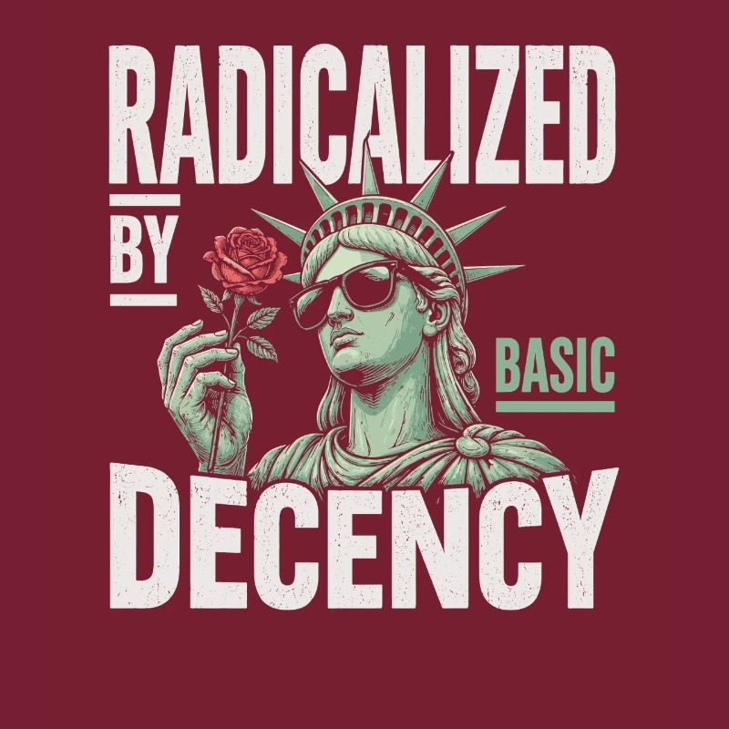 Radicalized by Decency Statue