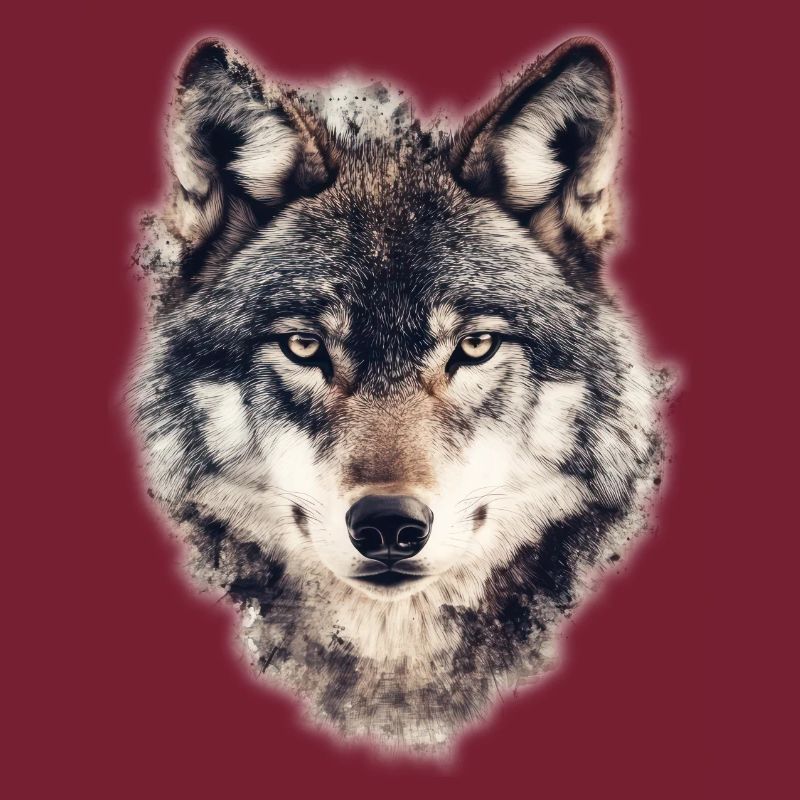 Wolf Gesicht