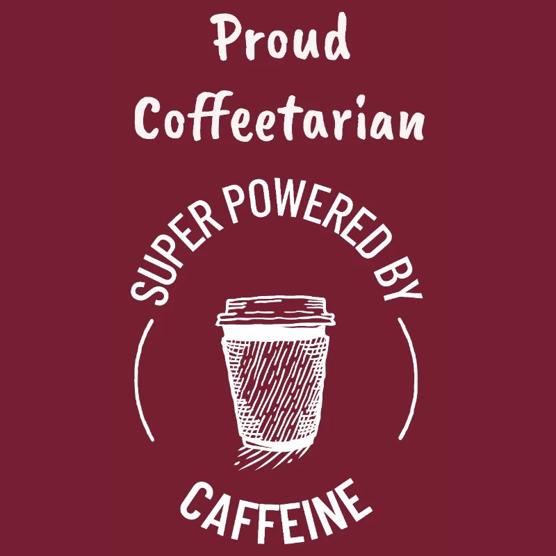 Proud Coffeetarian Circular Badge
