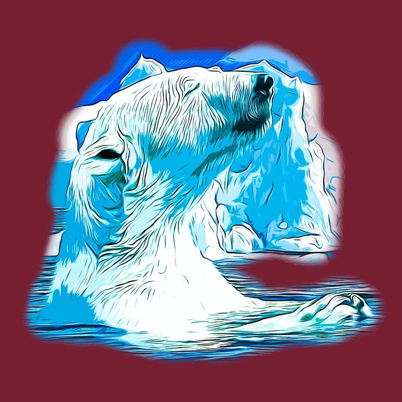 gxp eisbär polarbär genießer vector art