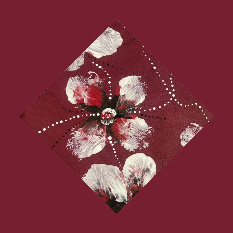 Dark red design