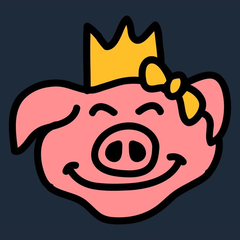 Pricess Pig Head