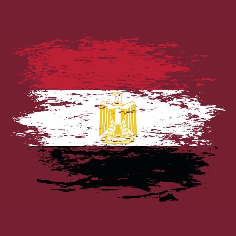 Drapeau égyptien utilisé