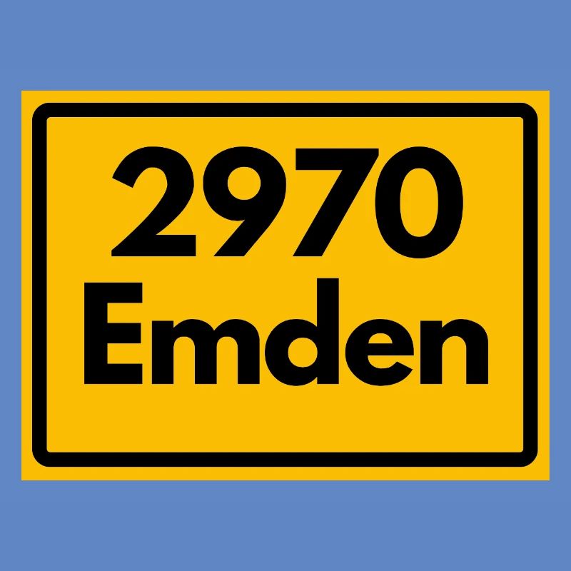 ANCIEN CODE POSTAL RÉTRO ⚓ 2970 Emden Moin Moin