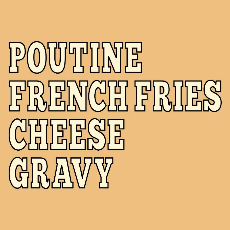 Poutine de restauration rapide canadienne