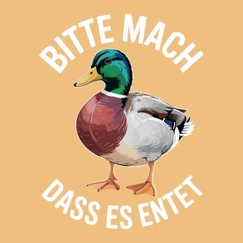 Canard s’il vous plaît Make It Duck en disant des canards drôles