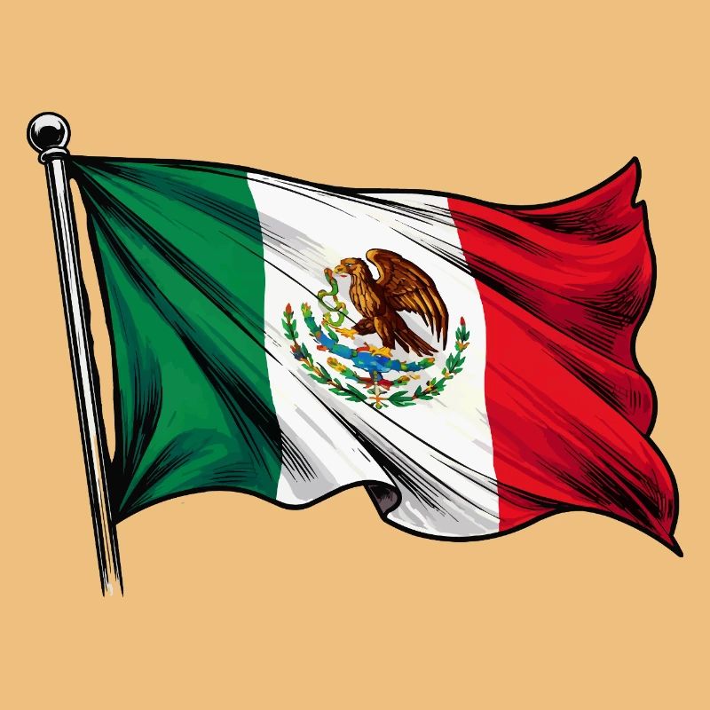 Drapeau du Mexique