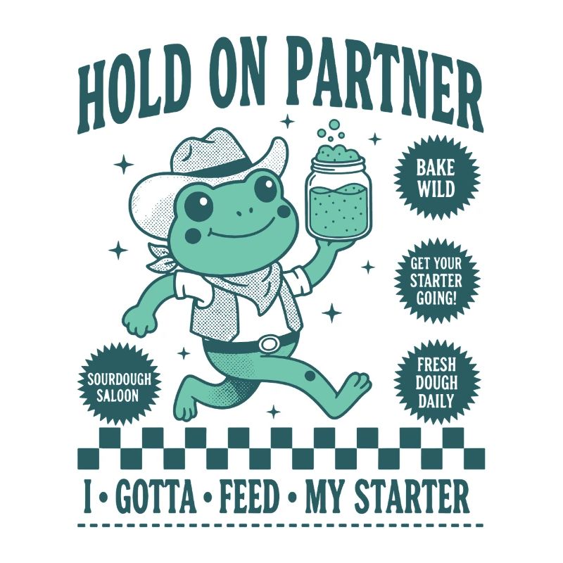 Sourdough Bread Baking Baker Hold On Partner