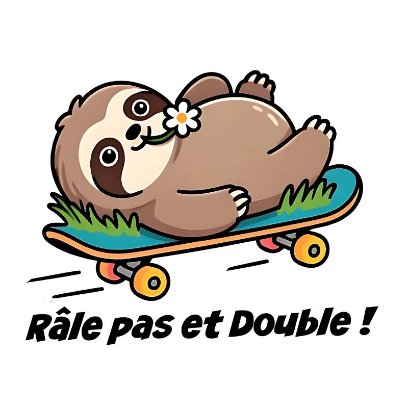 Caravan sticker, van Rattle and double!