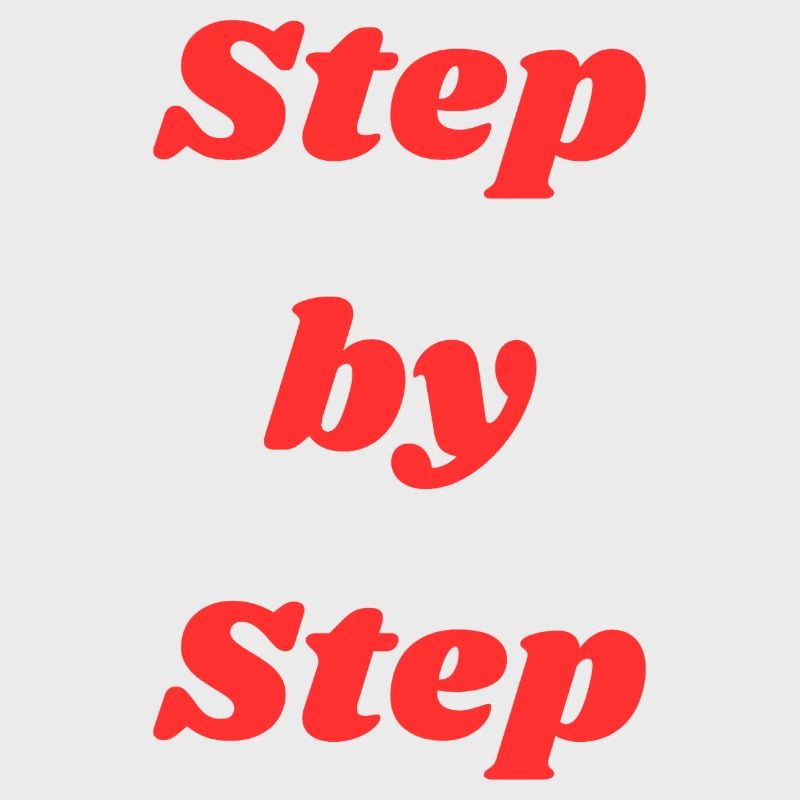 Step by step typography