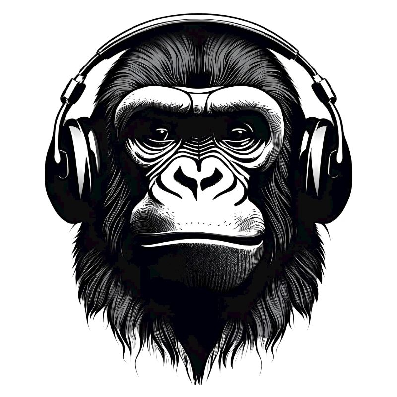 Gorilla, Primat, Affe
