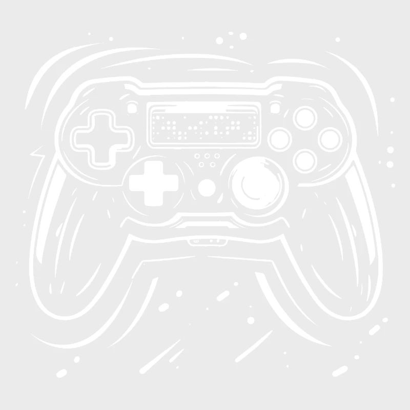 Gaming Controller Drawing