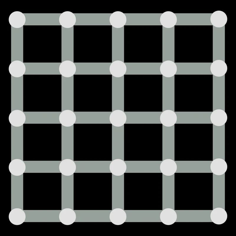 Optical illusion, Find the black dot!