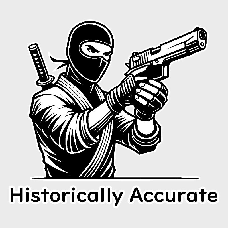 Ninja Assassin with a Gun - Historically Accurate