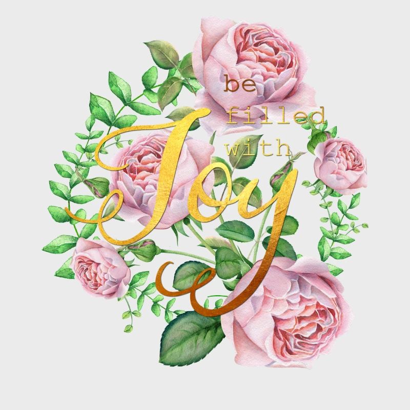 Be filled with joy