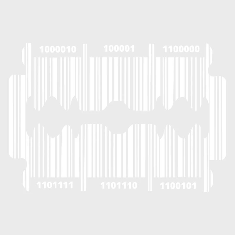 Rasierklinge mit Code