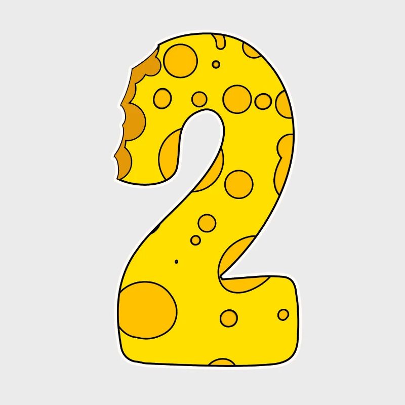 Number 2 - Two - Second