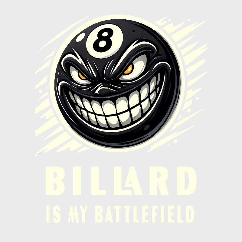 Le billard est mon champ de bataille