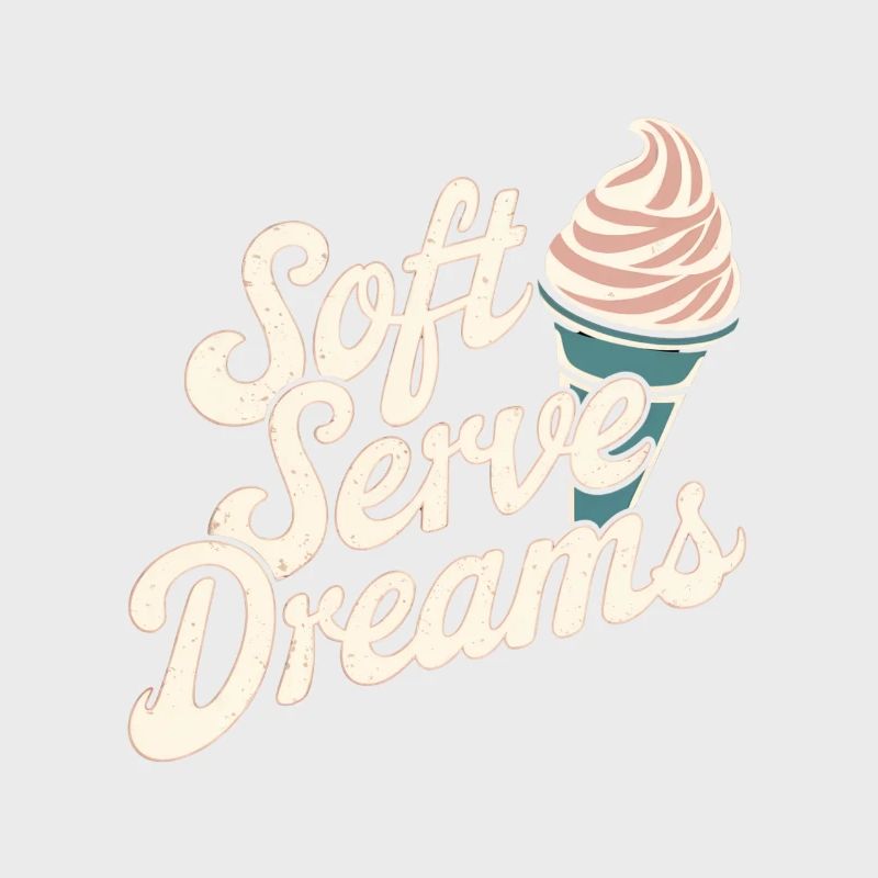 Soft Serve Dreams – Retro Eiscreme