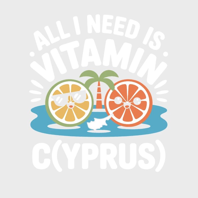 Chypre Tout ce dont j’ai besoin, c’est de vitamines Chypre Drapeau chypriote