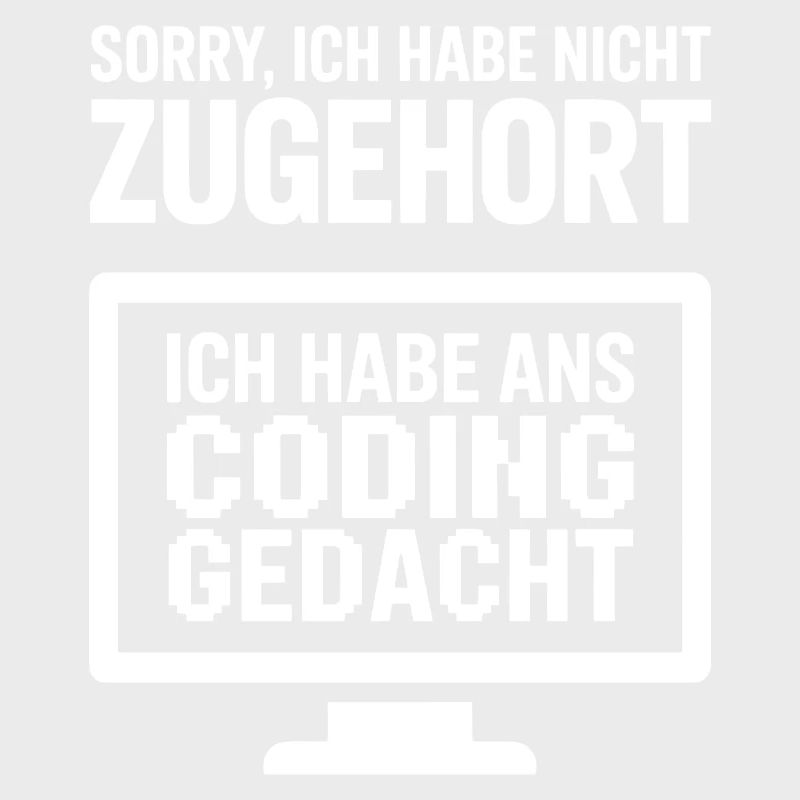 Coding Gedanke Spruch