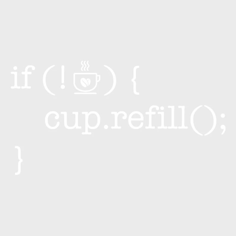 Coffee code lover software developer programmer