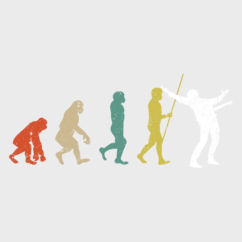 Vintage evolution guitar player
