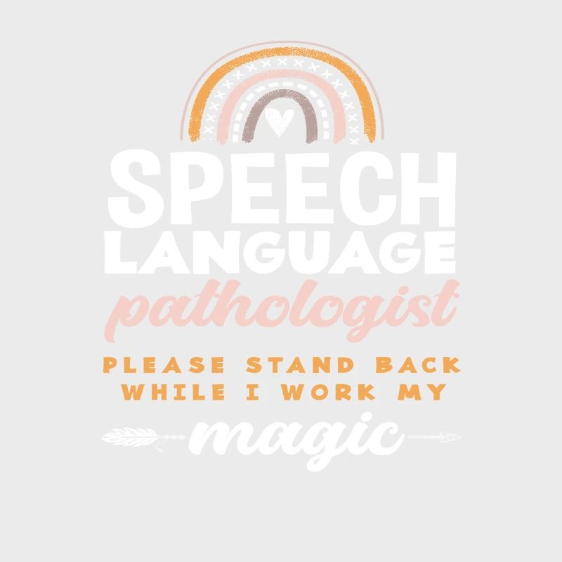 speech therapist please keep your distance while I