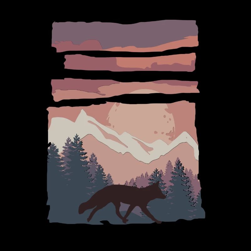 Fox Forest Animal Gift