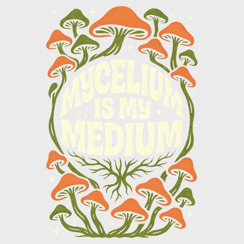 Le mycélium est mon médium | Champignons mycologiques