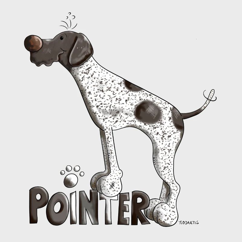 Cute German Shorthaired Pointer