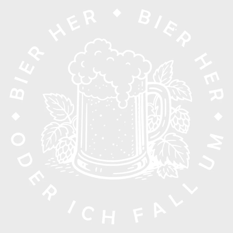 Bienen hier - Oder ich fall um!
