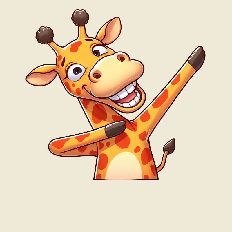 Cool Girafe Dabbing Dab Dance